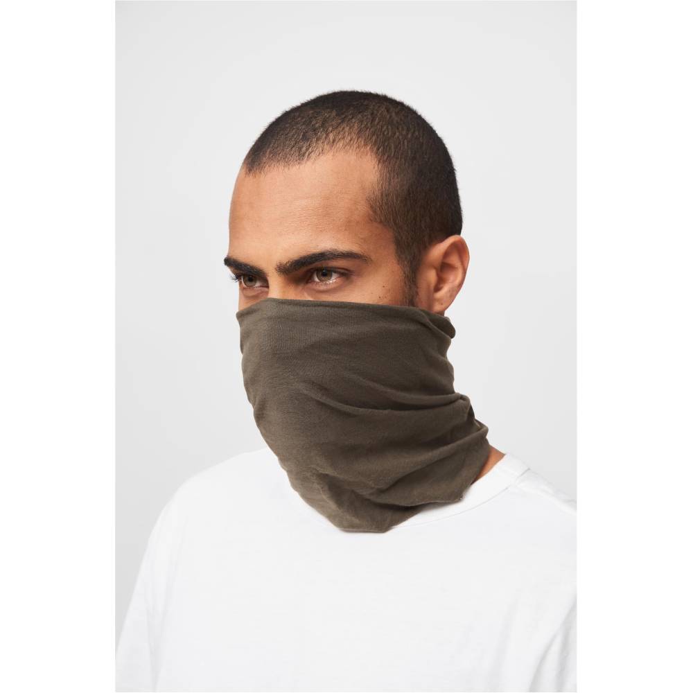 Brandit - Multifunctional Fleece Snood/Scarf - One size - Olive green